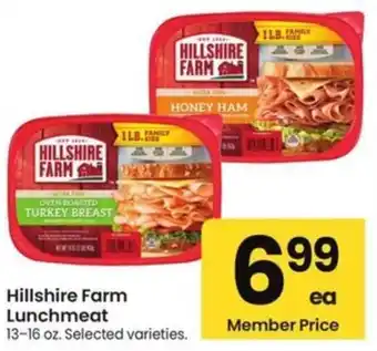 Albertsons Hillshire farm lunchmeat offer