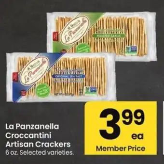 Albertsons La panzanella croccantini artisan crackers offer
