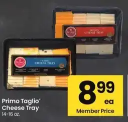 Albertsons Primo taglio cheese tray offer