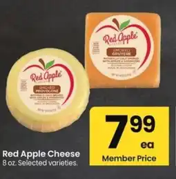 Albertsons Red apple cheese offer