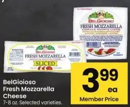 Albertsons BelGioioso fresh mozzarella cheese offer