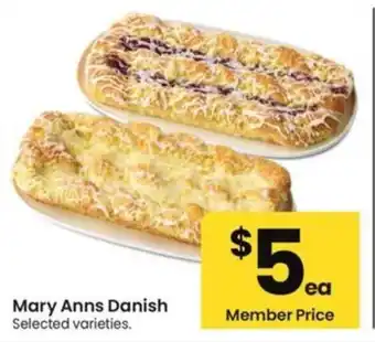 Albertsons Mary anns danish offer