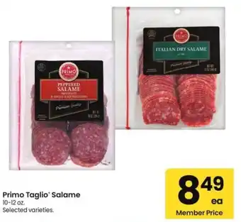 Albertsons Primo Taglio Salame offer