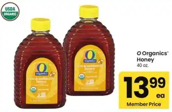 Albertsons O Organics Honey offer
