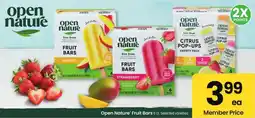 Albertsons Open Nature Fruit Bars offer
