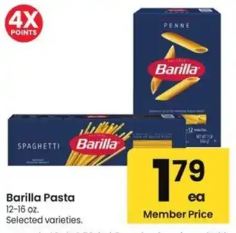 Albertsons Barilla pasta offer