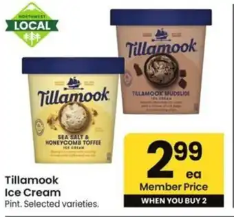 Albertsons Tillamook ice cream offer