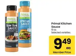 Albertsons Primal kitchen sauce offer