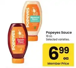 Albertsons Popeyes Sauce offer