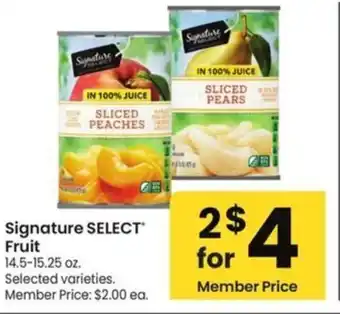 Albertsons Signature SELECT Fruit offer