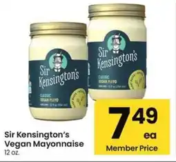 Albertsons Sir Kensington's Vegan Mayonnaise offer