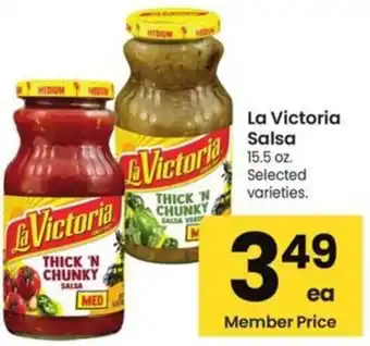 Albertsons La Victoria Salsa offer