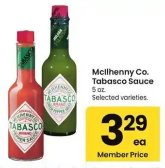 Albertsons McIlhenny Co. Tabasco Sauce offer