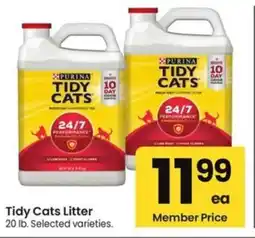 Albertsons Tidy Cats Litter offer