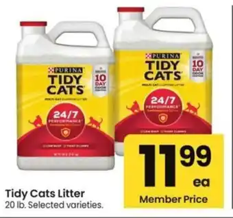 Albertsons Tidy Cats Litter offer