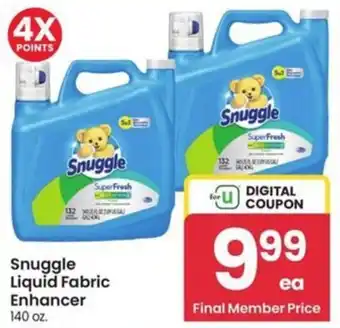 Albertsons Snuggle Liquid Fabric Enhancer offer