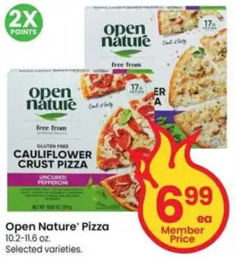 Albertsons Open Nature Pizza offer