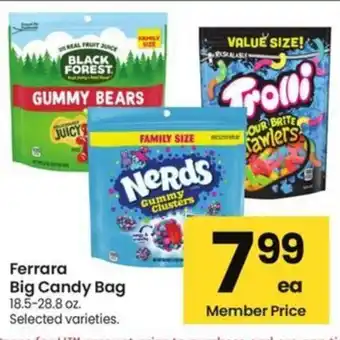 Albertsons Ferrara Big Candy Bag offer