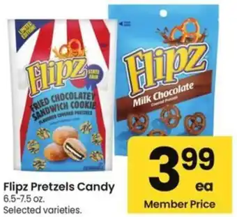 Albertsons Flipz Pretzels Candy offer