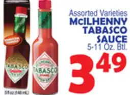 Bravo Supermarkets McILHENNY TABASCO SAUCE offer