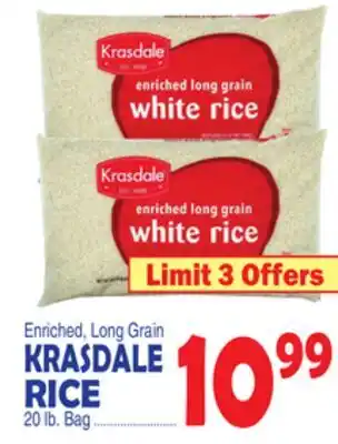 Bravo Supermarkets KRASDALE RICE offer