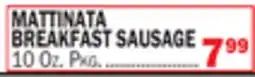 Bravo Supermarkets MATTINATA BREAKFAST SAUSAGE offer