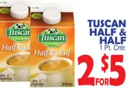 Bravo Supermarkets TUSCAN HALF & HALF offer