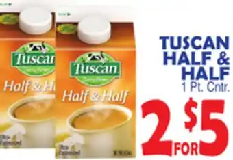 Bravo Supermarkets TUSCAN HALF & HALF offer