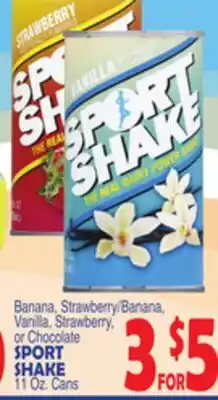 Bravo Supermarkets SPORT SHAKE offer