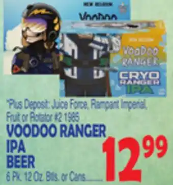 Bravo Supermarkets VOODOO RANGER IPA BEER offer