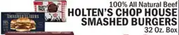 Bravo Supermarkets HOLTEN'S CHOP HOUSE SMASHED BURGERS offer