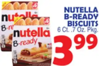 Bravo Supermarkets NUTELLA B-READY BISCUITS offer