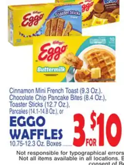 Bravo Supermarkets EGGO WAFFLES offer