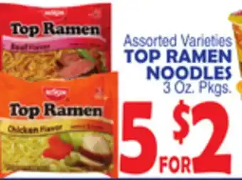 Bravo Supermarkets TOP RAMEN NOODLES offer