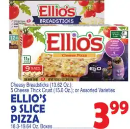 Bravo Supermarkets ELLIO'S 9 SLICE PIZZA offer