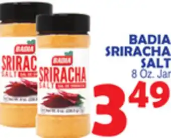 Bravo Supermarkets BADIA SRIRACHA SALT offer