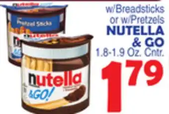 Bravo Supermarkets NUTELLA & GO offer