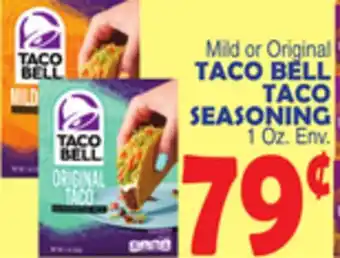 Bravo Supermarkets TACO BELL TACO SEASONING offer