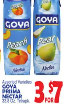 Bravo Supermarkets GOYA PRISMA NECTAR offer