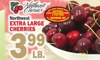 Bravo Supermarkets EXTRA LARGE CHERRIES offer