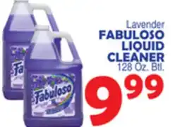 Bravo Supermarkets FABULOSO LIQUID CLEANER offer