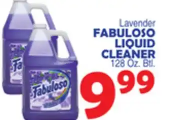Bravo Supermarkets FABULOSO LIQUID CLEANER offer