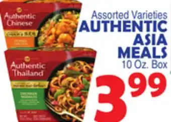 Bravo Supermarkets AUTHENTIC ASIA MEALS offer
