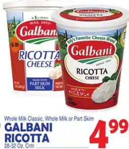 Bravo Supermarkets GALBANI RICOTTA offer