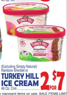 Bravo Supermarkets TURKEY HILL ICE CREAM offer