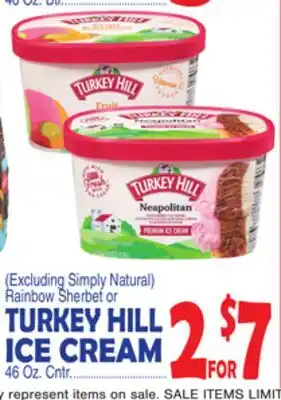 Bravo Supermarkets TURKEY HILL ICE CREAM offer