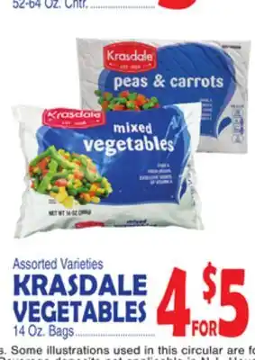 Bravo Supermarkets KRASDALE VEGETABLES offer