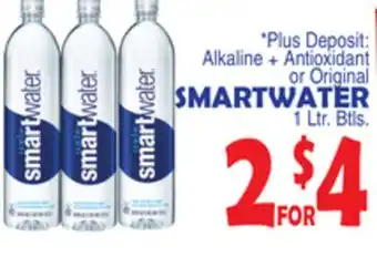 Bravo Supermarkets SMARTWATER offer