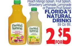 Bravo Supermarkets FLORIDA'S NATURAL DRINKS offer