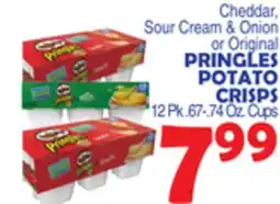 Bravo Supermarkets PRINGLES POTATO CRISPS offer